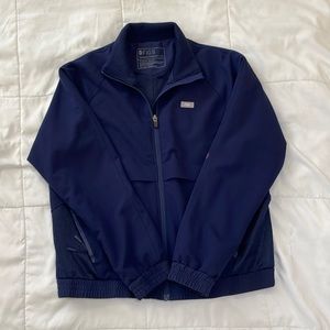 FIGS Navy Sydney Scrub Jacket, Women's XS